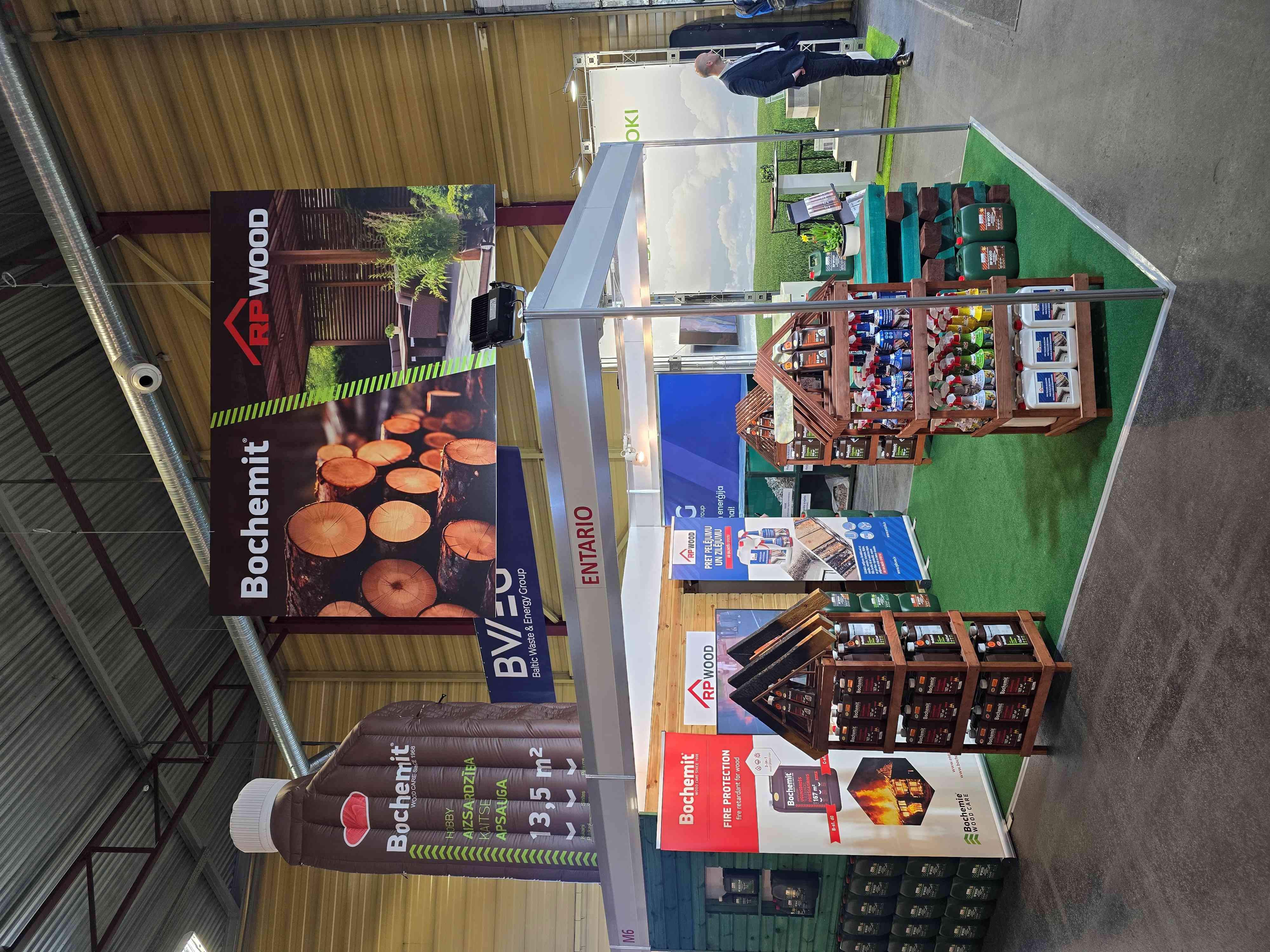 Bochemit auf Messe in Riga nicht zu übersehen